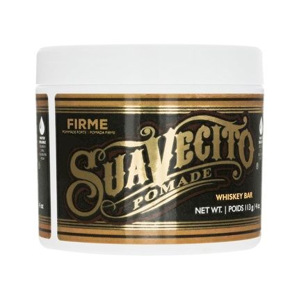 Suavecito Pomade Firme Strong Hold Whiskey Bar Scent 4 Oz - Pomade For Men