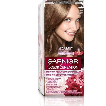 Garnier Color Sensation Hair Dye 6.0 Noble Dark Brown