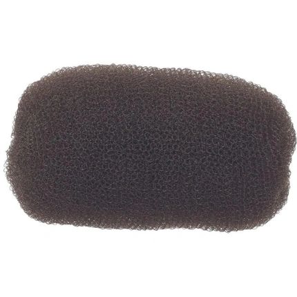 Sibel Nylon Bun Roller 13 Cm Brown