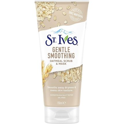 St Ives Gentle Smoothing Oatmeal Scrub & Mask 150Ml