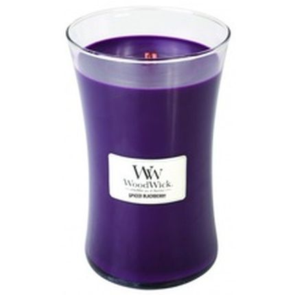 Woodwick Spiced Blackberry Scented Candle Vase 6095 G