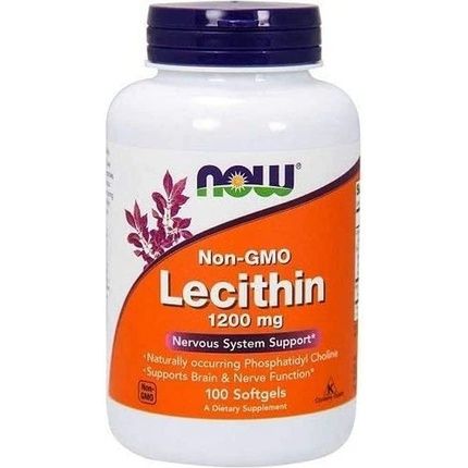 Now Foods Lecithin Non-Gmo Softgels 200G