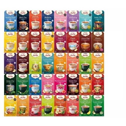 Yogi Tea Organic Aryuvedic Herbal Tea 17 Tea Bags - 40 Flavors - Image 4