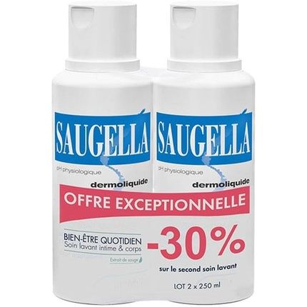 Saugella Dermoliquid 250Ml Salvia - Pack Of 2