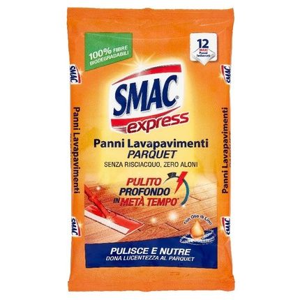 Smac Panni Pavimenti Polvere 12 Pz Legnoparquet