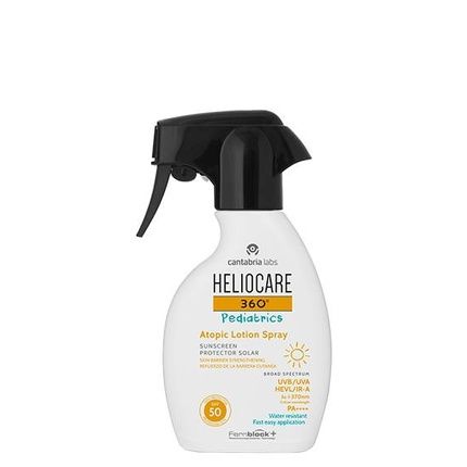 Heliocare Heliocare 360 Pediatrics Atopic Lotion Spray Spf 50 250 Ml For Sensitive And Atopic Skin - Image 3