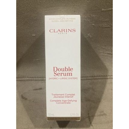 Clarins Double Serum Hydric Lipid System Light Texture 50Ml Brand New Box