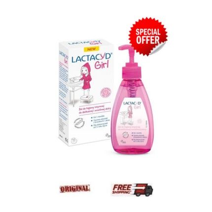 Lactacyd Pharma Girl Ultra Mild Intimate Cleansing Gel 200Ml For Kids