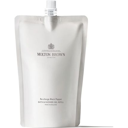 Molton Brown Recharge Black Pepper Bath And Shower Gel Refill 400Ml