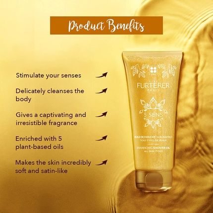 Rene Furterer 5 Sens Shower Oil 200Ml