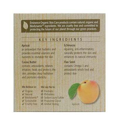 Eminence Apricot Calendula Nourishing Cream For Normal To Dry And Sensitive Skin Types 30Ml - Image 3