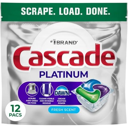 Cascade Platinum Dishwasher Pods - Dishwasher Detergent Soap