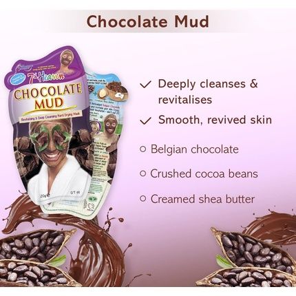 Montagne 7Th Heaven Chocolate Mud Face Mask 20G - Image 3