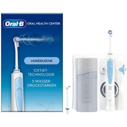 Oral-B Oxyjet Health Center Jas23 Cleaning System, White/Blue