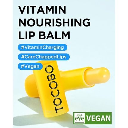 Tocobo Vitamin Nourishing Lip Balm 19G - Vegan Moisturizing Formula
