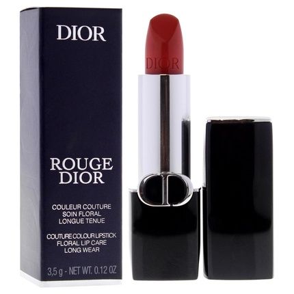Christian Dior Rouge Dior Couture Satin Lipstick 556 Aimee For Women 0.12 Oz - Refillable - Image 3