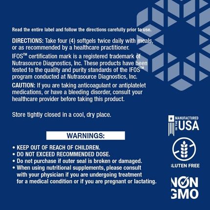 Life Extension Super Omega-3 Plus Epa/Dha Fish Oil With Sesame Lignans And Olive Extract 240 Softgels - Image 3