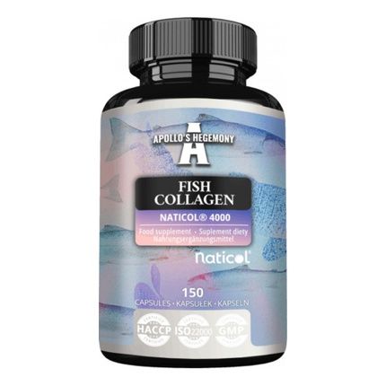 Apollo'S Hegemony Fish Collagen 150 Capsules For Skin, Joints, And Beauty