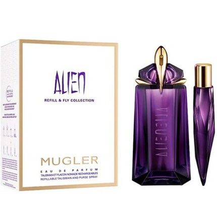 Thierry Mugler Mugler Alien Set: Eau De Parfum Spray 90 Milliliters + Eau De Parfum 10 Milliliters