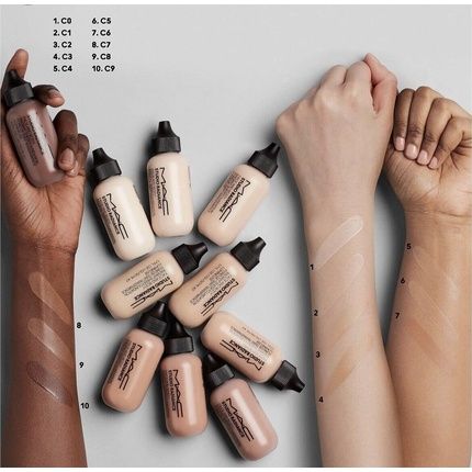 Authentic Mac Studio Radiance Face And Body Transparent Foundation 1.7 Fl Oz - Image 3