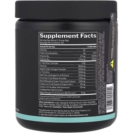 Rule One Lean Mandarin Mango 180G