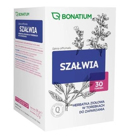 Bonatium Sage Herbal Tea - 30 Tea Bags