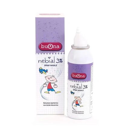 Buona Nebial Hypertonic Saline Solution 3 Nasal Spray 100Ml