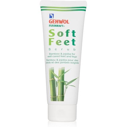 Gehwol Soft Feet Scrub Peeling Bamboo And Jojoba 125Ml 4.4 Oz