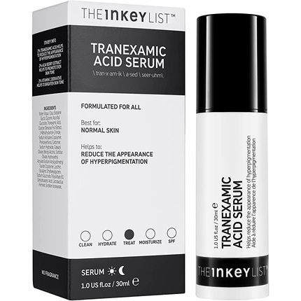 The Inkey List 2% Tranexamic Acid Serum For Reducing Hyperpigmentation And Fighting Uneven And Dark Spots 30Ml