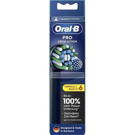 Oral-B Pro Crossaction Electric Toothbrush Heads 6 Pieces
