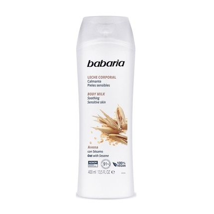 Babaria Oats And Sesame Oil Body Milk Normal Skin 400Ml