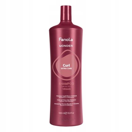 Fanola Wonder Curl Extra Care Shampoo For Curly Hair 1000Ml