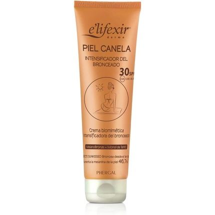 Elifexir Piel Canela Tanning Cream And Self-Tanning For The Face With Spf30 Sun Protection 150Ml