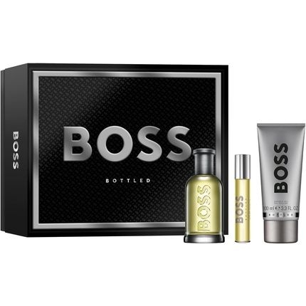 Boss Men'S 3 Piece Boss Bottled Festive Giftset - Eau De Toilette 100Ml