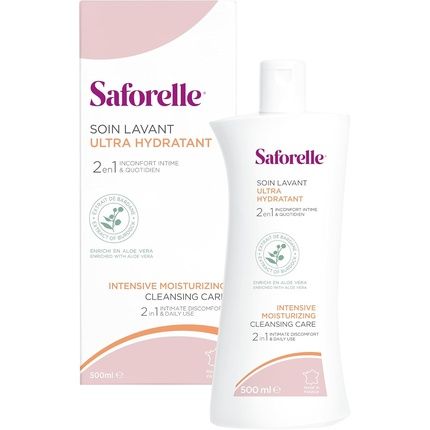 Saforelle Intensive Moisturising Cleansing Care 500Ml - Image 3