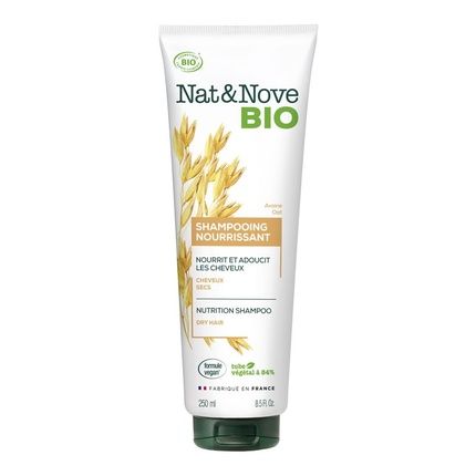 Keranove Naturanove Bio Nutrition Shampoo With Certified Organic Oat For Dry Hair 250Ml