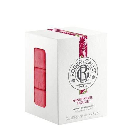 Roger & Gallet Ginger Red Soaps 3X100G