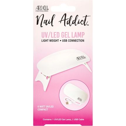 Ardell Nail Addict Uv Led Lamp For Curing Gel Nail Polish Compact 6W