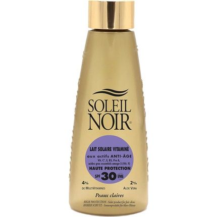 Soleil Noir Vitaminized Sun Milk High Protection Spf 30 150Ml
