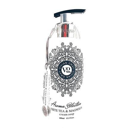 Vivian Gray 2015 Aroma Selection Soap Dispenser With White Tea & Magnolia Cream Soap 400Ml