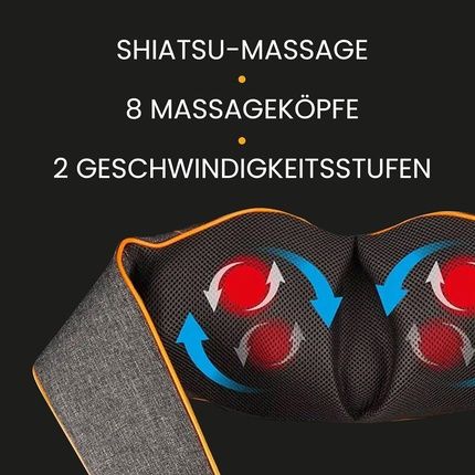Medivon Collar Simple 3D Shiatsu Neck Massager With Heat - Image 3