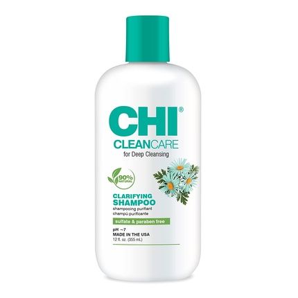 Chi Cleancare Clarifying Shampoo 12 Fl Oz - Deeply Cleanses And Purifies Hair