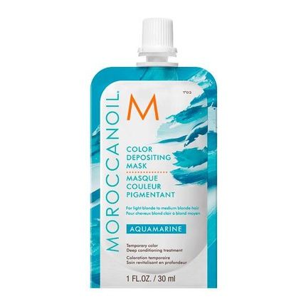 Moroccanoil Color Depositing Mask Aquamarine 30 Ml - Image 3