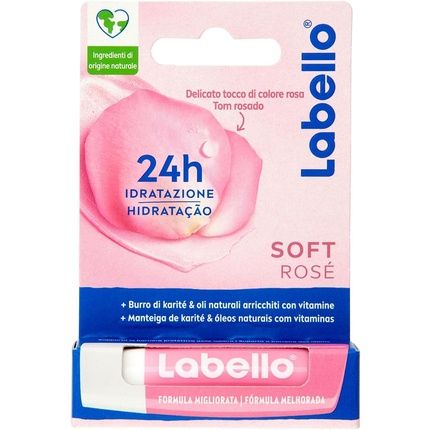 Labello Soft Rose Lip Balm 6G