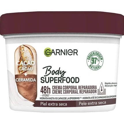 Garnier Body Superfood Cocoa Repair Body Cream 380Ml