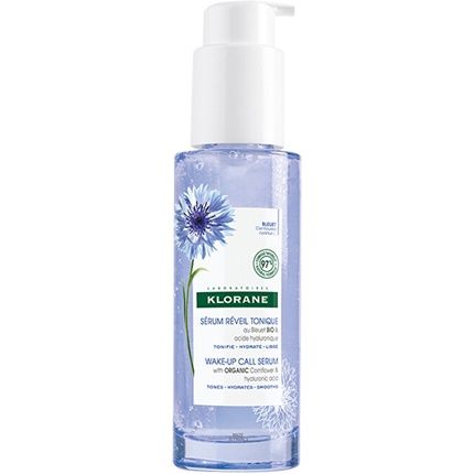 Klorane Cornflower Water Toning Awakening Serum 50Ml With Hyaluronic Acid