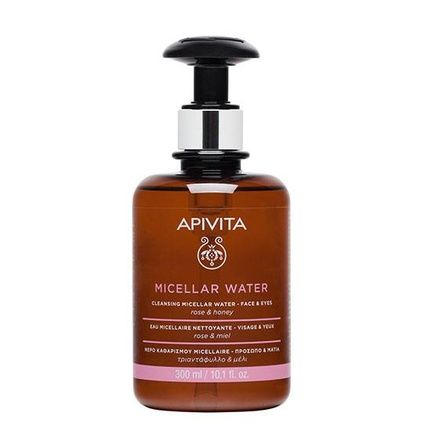 Apivita Micellar Cleansing Water 300Ml Gentle Cleansing For Face And Eyes