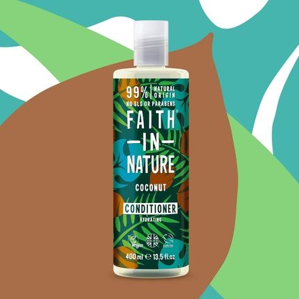 Faith In Nature Coconut Conditioner For Normal To Dry Hair 400Ml - Image 3