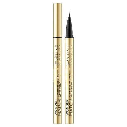 Eveline Wonder Match Superthin Waterproof Eyeliner Pencil Black
