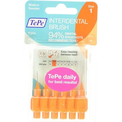 Tepe Orange Interdental Brushes 0.45Mm